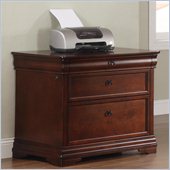 Wynwood Rue De Lyon 2 Drawer Lateral Wood File in Cognac Cherry
