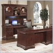ADD TO YOUR SET: Wynwood Rue De Lyon Wood Credenza Desk in Cognac Cherry