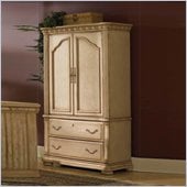 Wynwood Cordoba Entertainment Armoire in Antiguo Blanco 