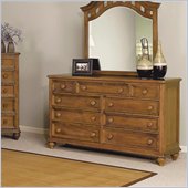 Wynwood Hadley Pointe Dresser in Honey Pine