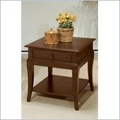 Wynwood Westhaven End Table in Dried Fig 