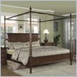 ADD TO YOUR SET: Wynwood Hathaway Queen Size Canopy Bed in Grand Manier Cherry