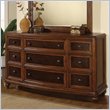 ADD TO YOUR SET: Wynwood Brendon Dresser in Hazelnut and Cabernet Finish