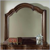 Wynwood Heritage Manor Landscape Mirror in Meritage Cherry Finish