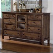 Wynwood Newberry Dresser in Antique Oak Finish