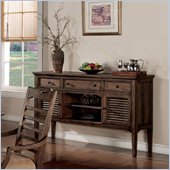 Wynwood Newberry Side Board in Antique Oak Finish