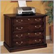 ADD TO YOUR SET: Wynwood Wellington Lateral Filing Cabinet in Garnet Cherry Finish