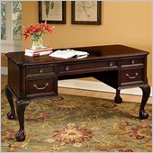 Wynwood Wellington Writing Desk in Garnet Cherry Finish