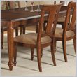 ADD TO YOUR SET: Wynwood Brendon Panel Back Side Chair in Hazelnut and Cabernet