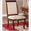 ADD TO YOUR SET: Wynwood Cordoba Upholstered Side Chair in Burnished Pine