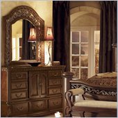 Wynwood Granada Landscape Mirror in Cordillera Pine Finish