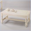 Wynwood Hampton Cove White Wash Wood Top Cocktail Table