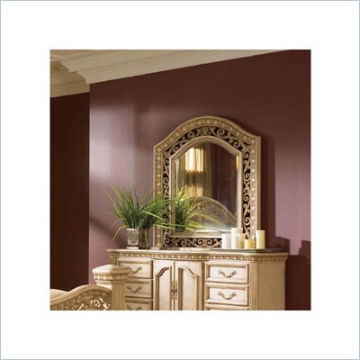 Wynwood Cordoba Landscape Mirror in Antiguo Blanco 