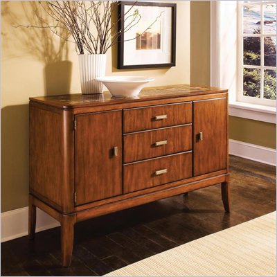 Wynwood Cypress Point Sideboard in Soft Amber Finish