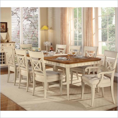 Wynwood Garden Walk Rectangular Dining Table in Latte 
