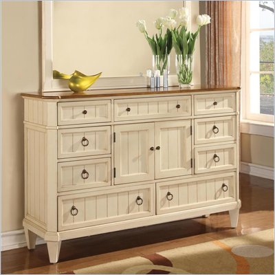 Wynwood Garden Walk Dresser in Latte 