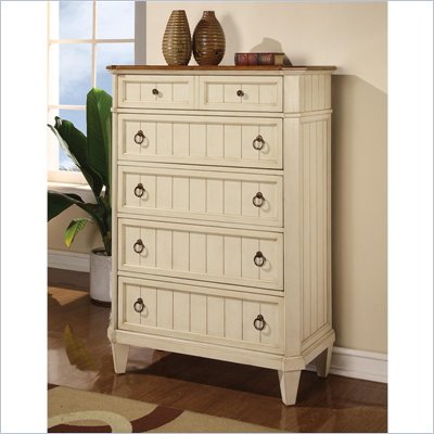 Wynwood Garden Walk Drawer Chest in Latte 