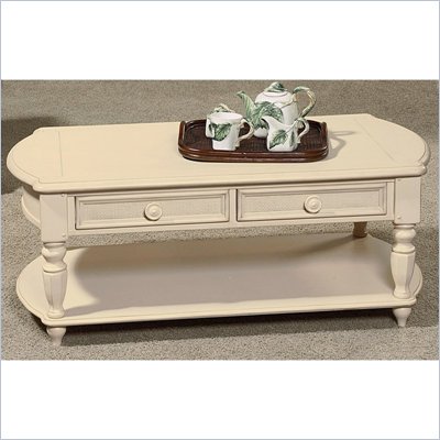 Wynwood Hadley Pointe Cocktail Table in Antique Parchment
