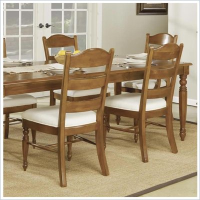 Wynwood Hadley Pointe Side Chair in Honey Pine