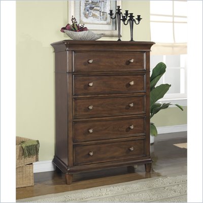 Wynwood Hathaway 5 Drawer Chest in Grand Manier Cherry