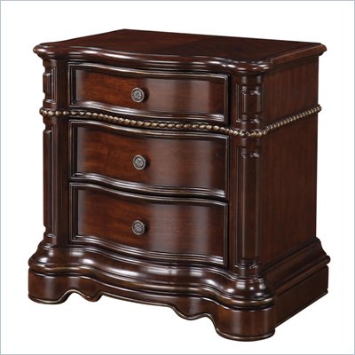 Wynwood Heritage Manor Night Stand in Meritage Cherry Finish