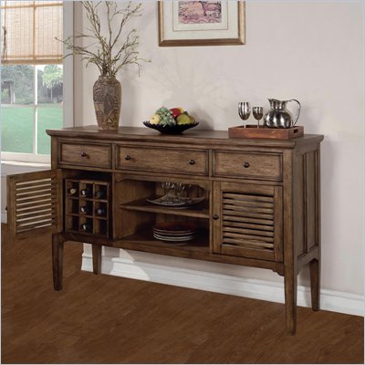 Wynwood Newberry Side Board in Antique Oak Finish