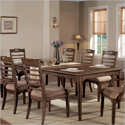 Wynwood Newberry Rectangular Dining Table in Antique Oak Finish