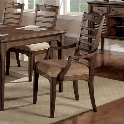 Wynwood Newberry Arm Chair in Antique Oak Finish
