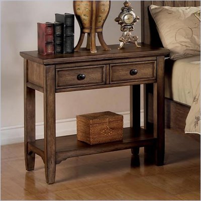 Wynwood Newberry Night Stand in Antique Oak Finish
