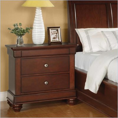 Wynwood Olmstead Nightstand in Nutmeg Finish