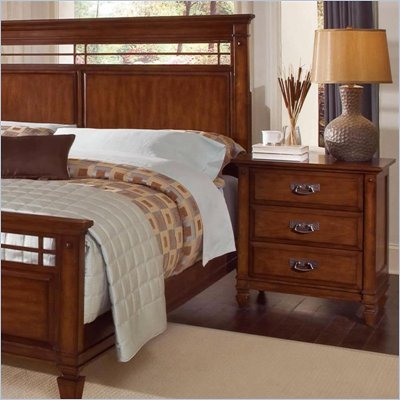 Wynwood Randolph Park Nightstand in Smoky Cherry