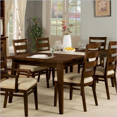 Wynwood SBH Rectangular Table with Leaf in Tobacco Finish