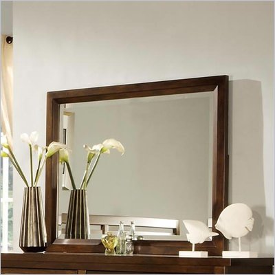 Wynwood SBH Landscape Mirror in Tobacco Finish
