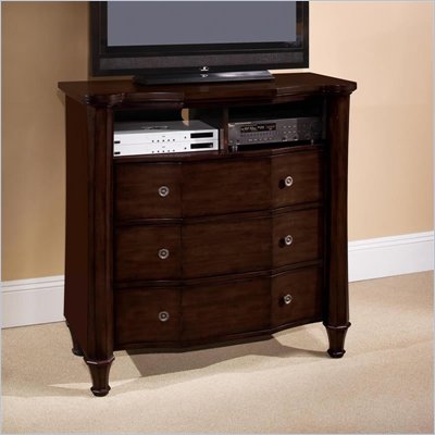 Wynwood Sutton Place Media Chest in Espresso Finish