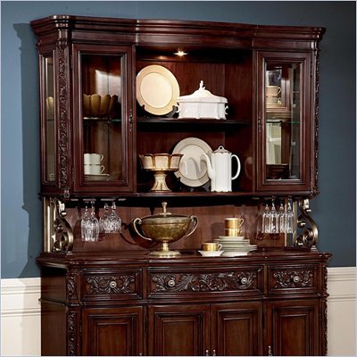 Wynwood Terrassa Hutch in Chestnut Cherry