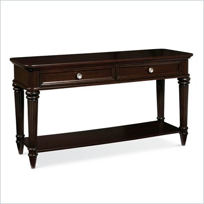 Wynwood Tuxedo Park Sofa/Console Table in Dark Chocolate