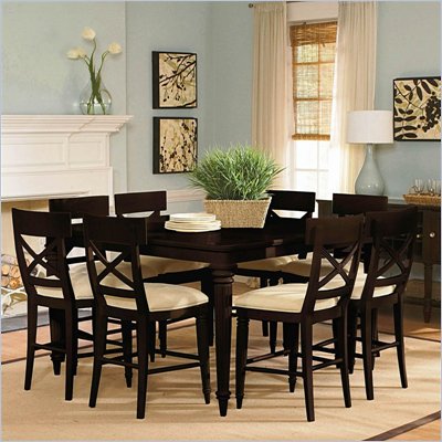Wynwood Tuxedo Park Gathering Table in Dark Chocolate