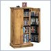 Cottage Home Collection DVD/CD Media Storage Cabinet in Bishop Pine Finish