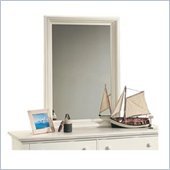 Harbor View Collection Antique White Mirror