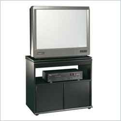 Beginnings Matte Black TV stand