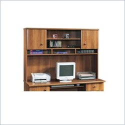 Arena Computer Desk Hutch in American Cherry by Sauder