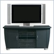 Soft Black Wood TV stand