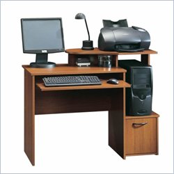 Sauder Beginnings Pecan Computer Desk