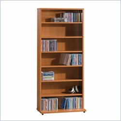 Sauder Beginnings Mission Cherry Multimedia Storage Tower