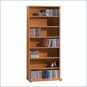 Sauder Beginnings Mission Cherry Multimedia Storage Tower