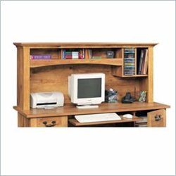 Cottage Home Collection Computer Desk Hutch in Bishop Pine by Sauder