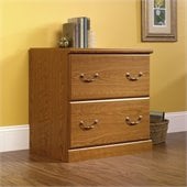 Sauder Orchard Hills 2 Drawer Wood Lateral File in Carolina Oak Finish