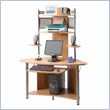 Athena/Apollo Corner Computer Desk Tower with Hutch