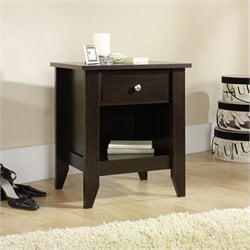 Sauder Shoal Creek Night Stand in Jamocha Wood