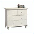 Harbor View 3 Drawer Chest in Antique White Finish